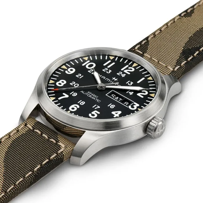 Hamilton Khaki Field Day Date Auto Otomatik Siyah H70535031 detay görseli 3
