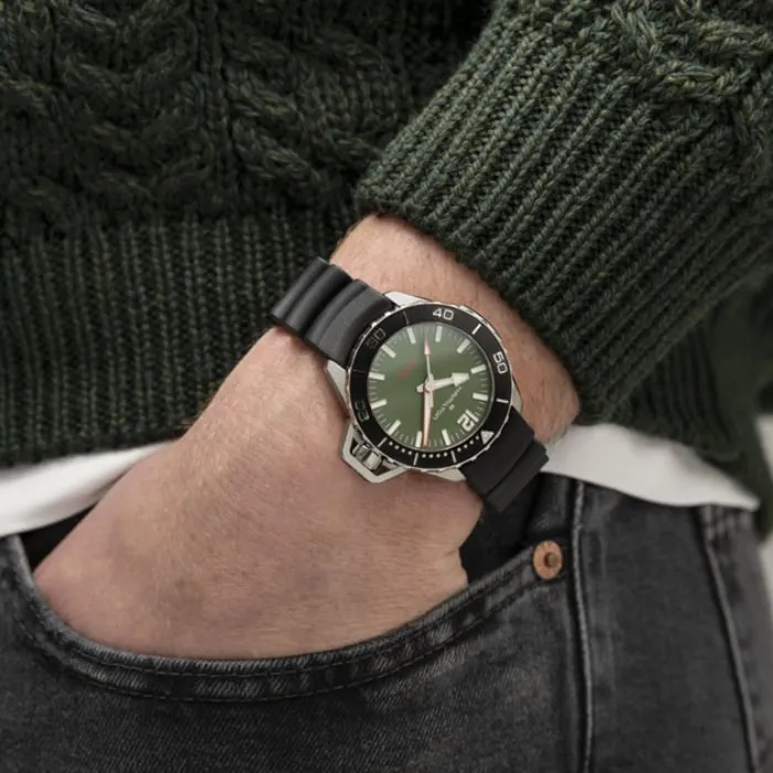Hamilton Khaki Navy Frogman Otomatik Yeşil H77455360 detay görseli 4