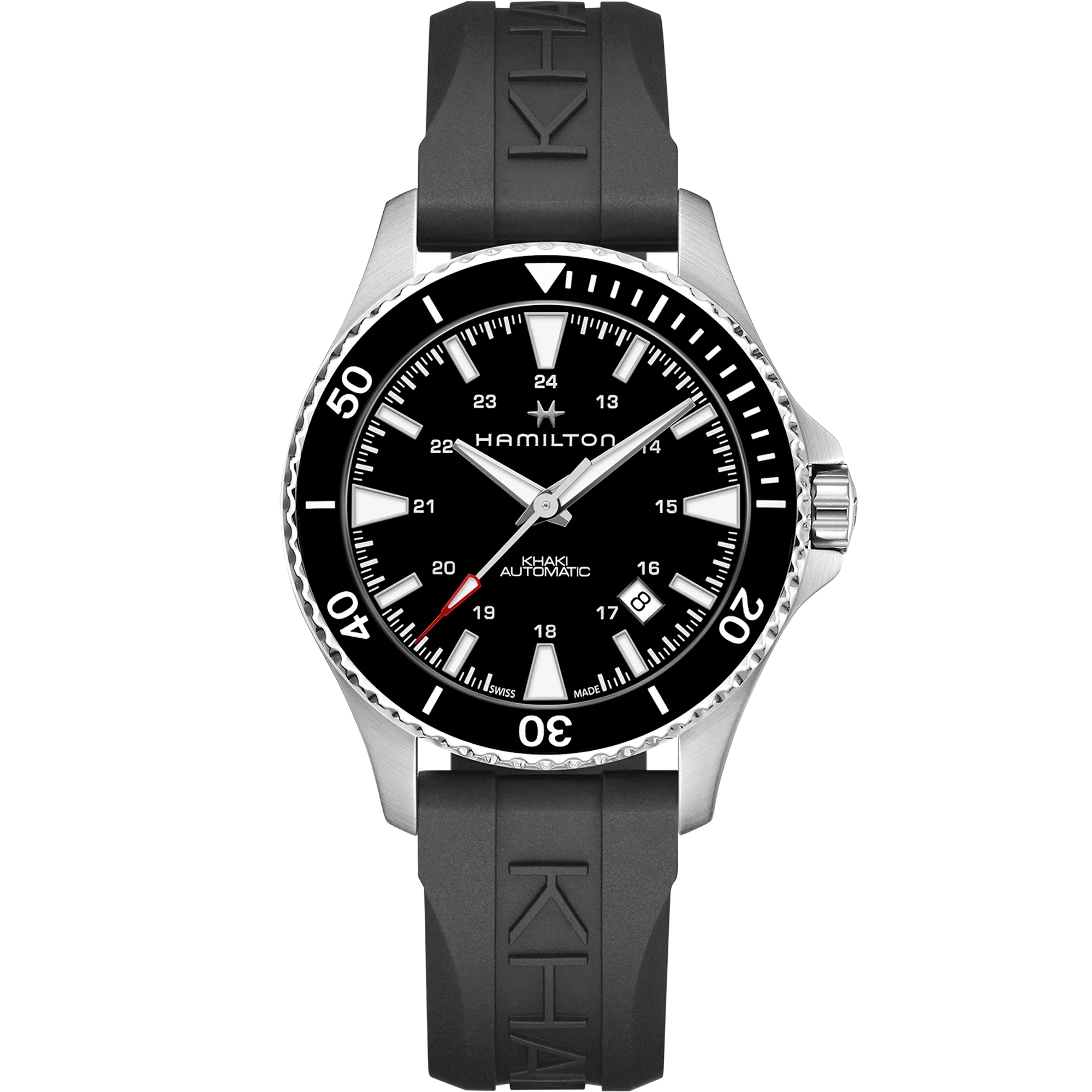 Hamilton Khaki Navy Scuba Auto Otomatik Siyah H82335331 detay görseli 1