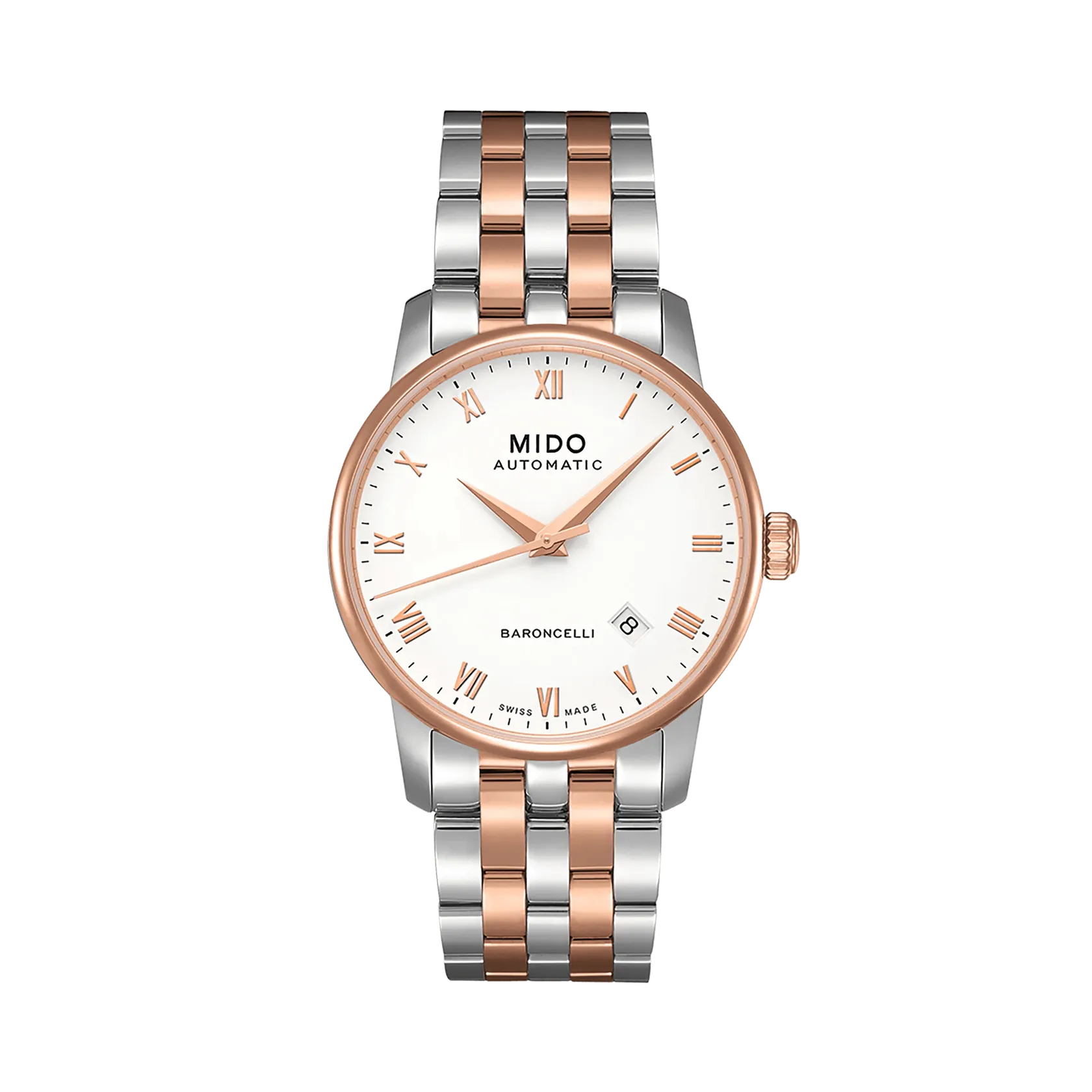 Mido Baroncelli Otomatik Beyaz M86009N61