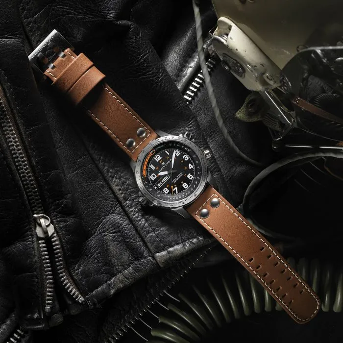 Hamilton Khaki Aviation X-Wind Day Date Auto Black H77755533 detay görseli 5
