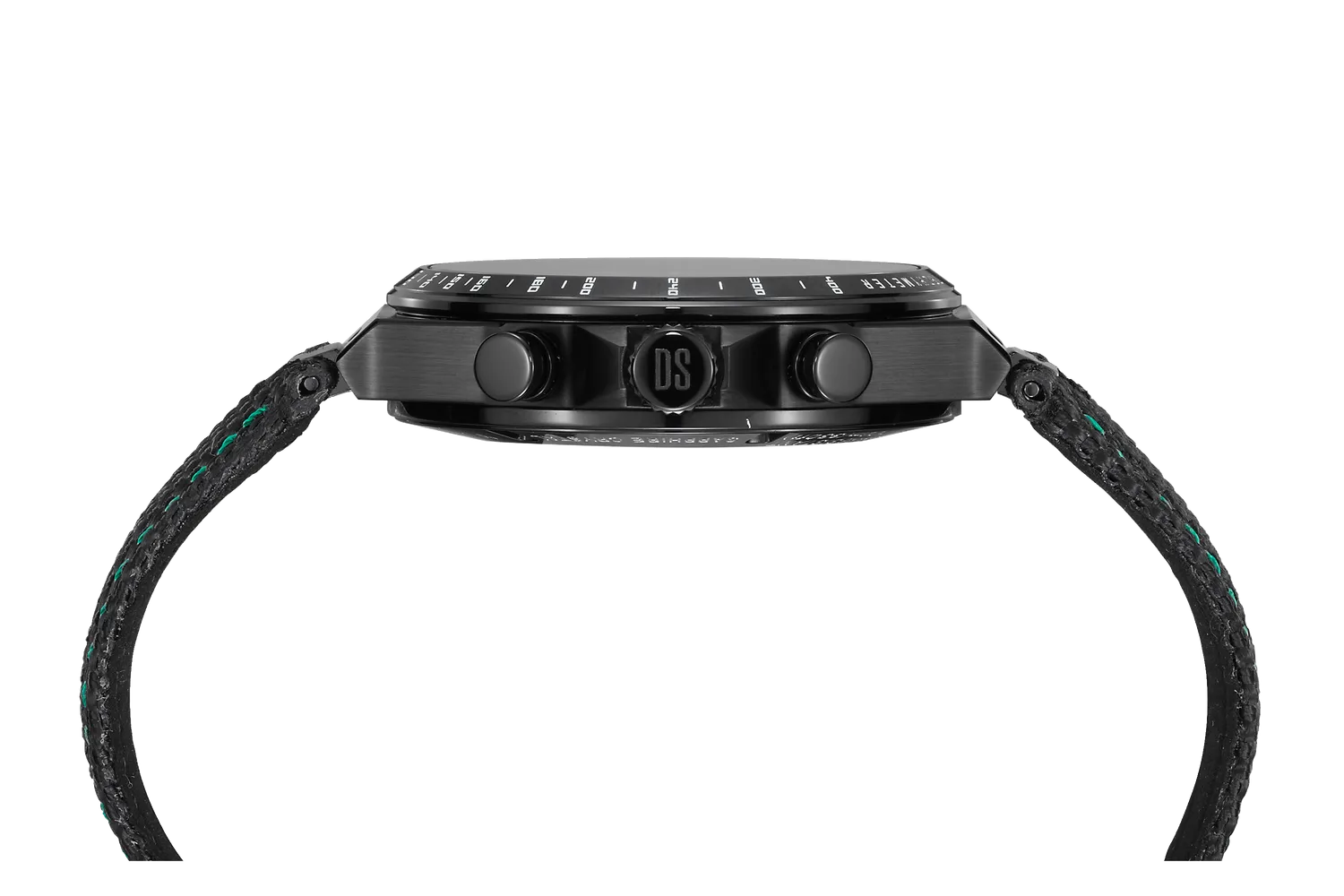 Certina DS-7 Chronograph Padel Edition By Marta Ortega Black Carbon C0434173820110 detay görseli 4