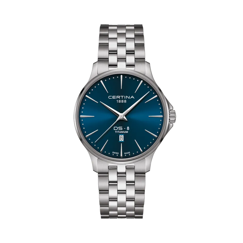 Certina DS-8 Gent 40mm Blue C0454104404100