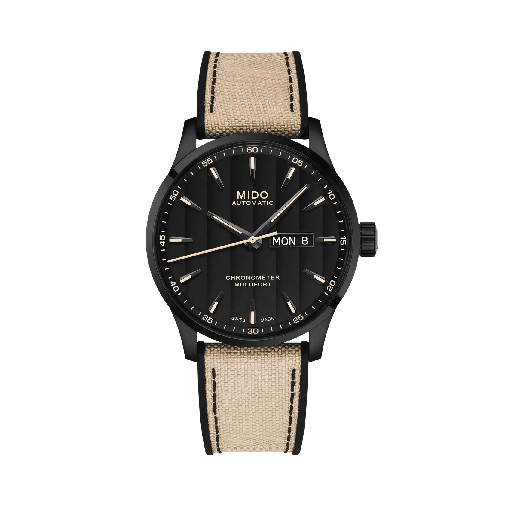 Mido Multifort Chronometer 1 Otomatik Siyah M0384313705109