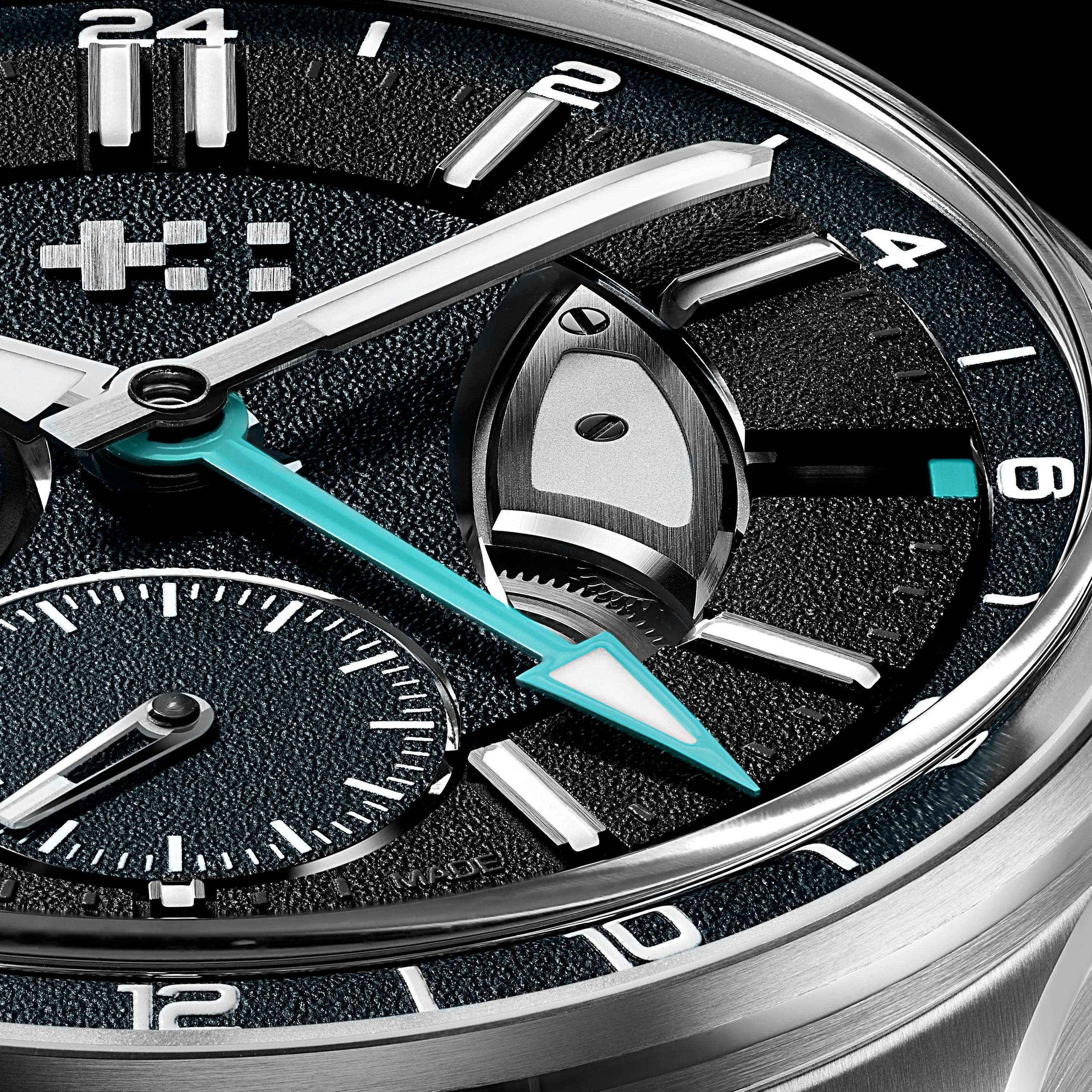 Christopher Ward C63 Sealander Otomatik Siyah C6340APG3S00K0B0 detay görseli 2