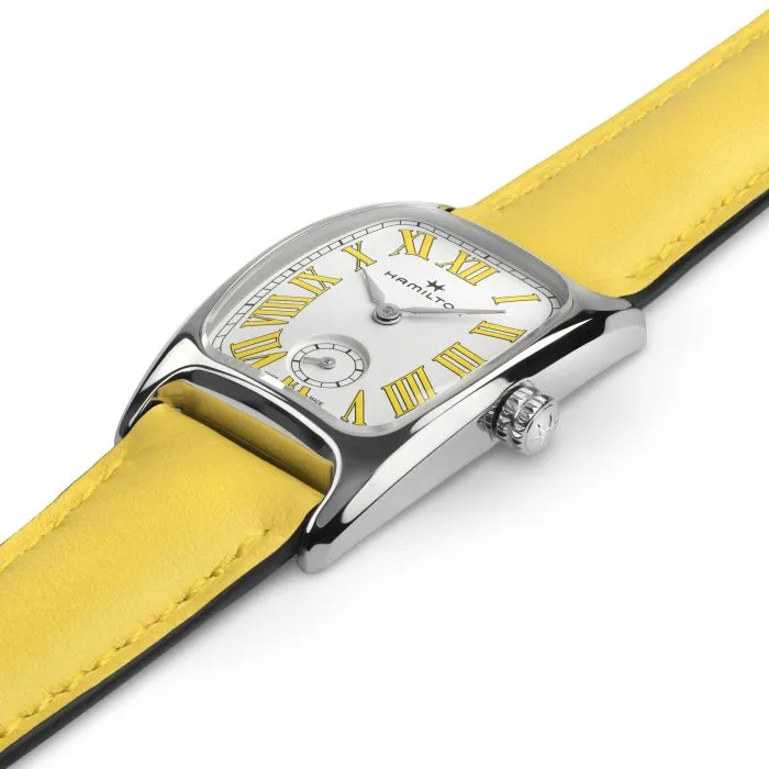 Hamilton American Classic Boulton Small Second Quartz M Beyaz H13321812 detay görseli 3