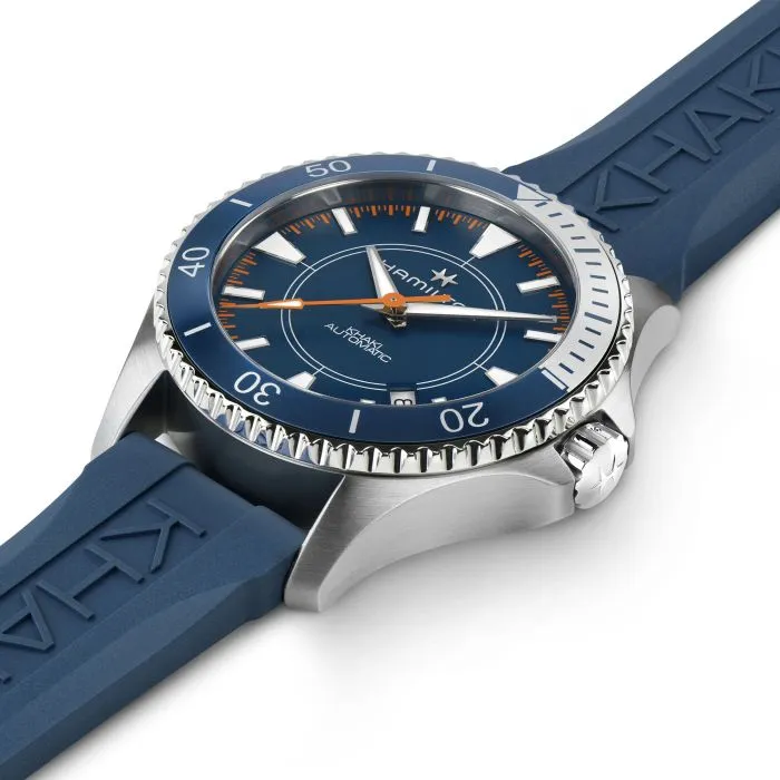 Hamilton Khaki Navy Scuba Auto Syroco Special Edition Otomatik Blue H82385340 detay görseli 1