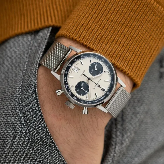 Hamilton American Classic Intra-Matic Auto Chrono White H38416111 detay görseli 1
