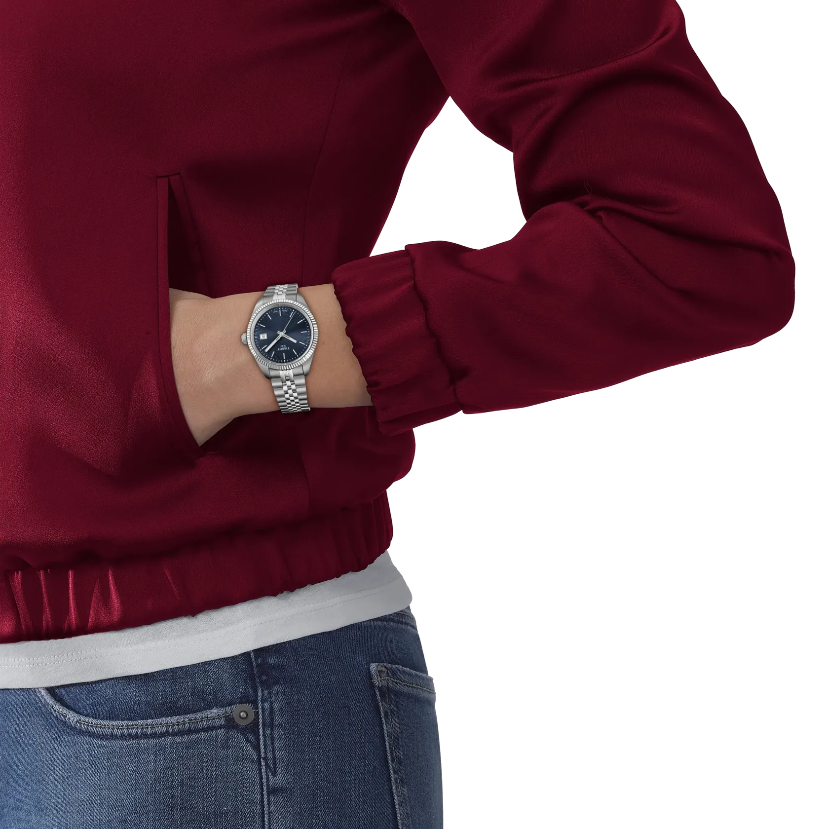 Tissot Ballade 34mm Mavi T1562101104100 detay görseli 4