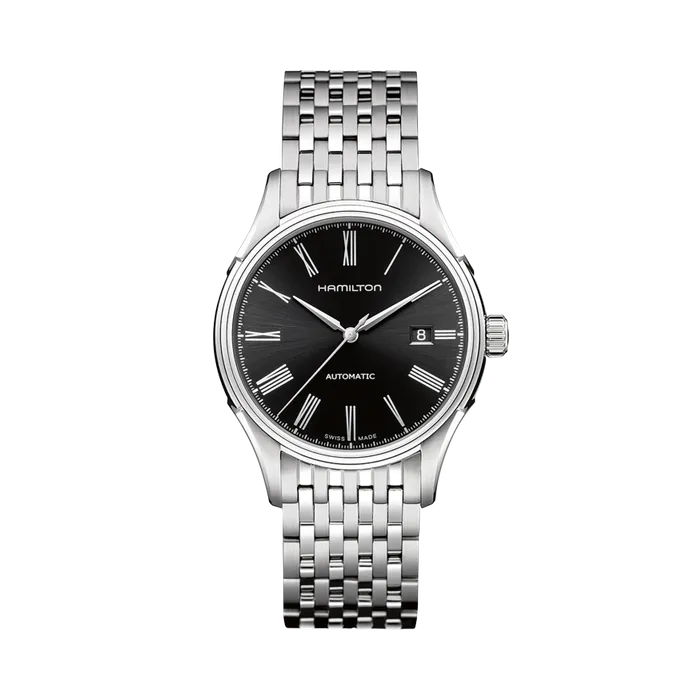 Hamilton American Classic Valiant Auto Otomatik Siyah H39515134