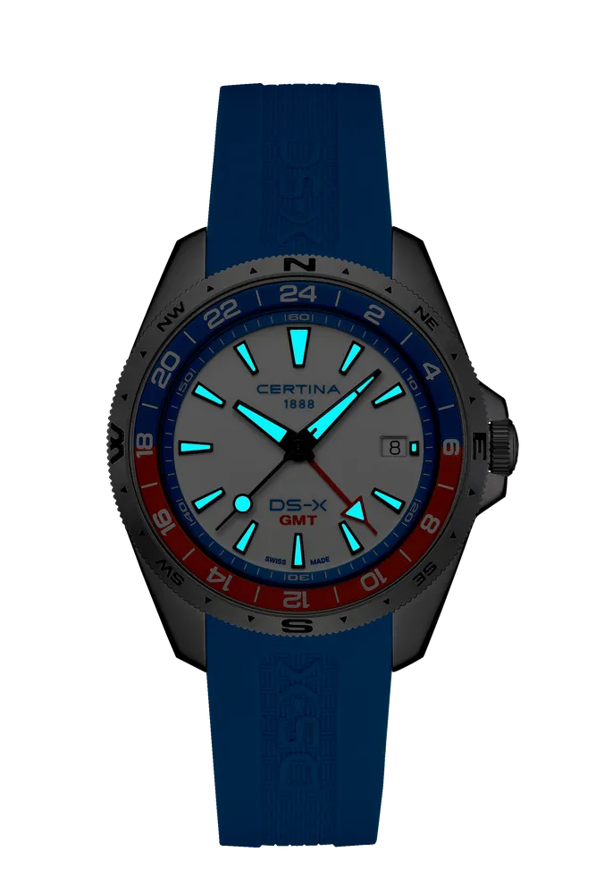 Certina DS-X GMT Beyaz C0474521701100 detay görseli 1