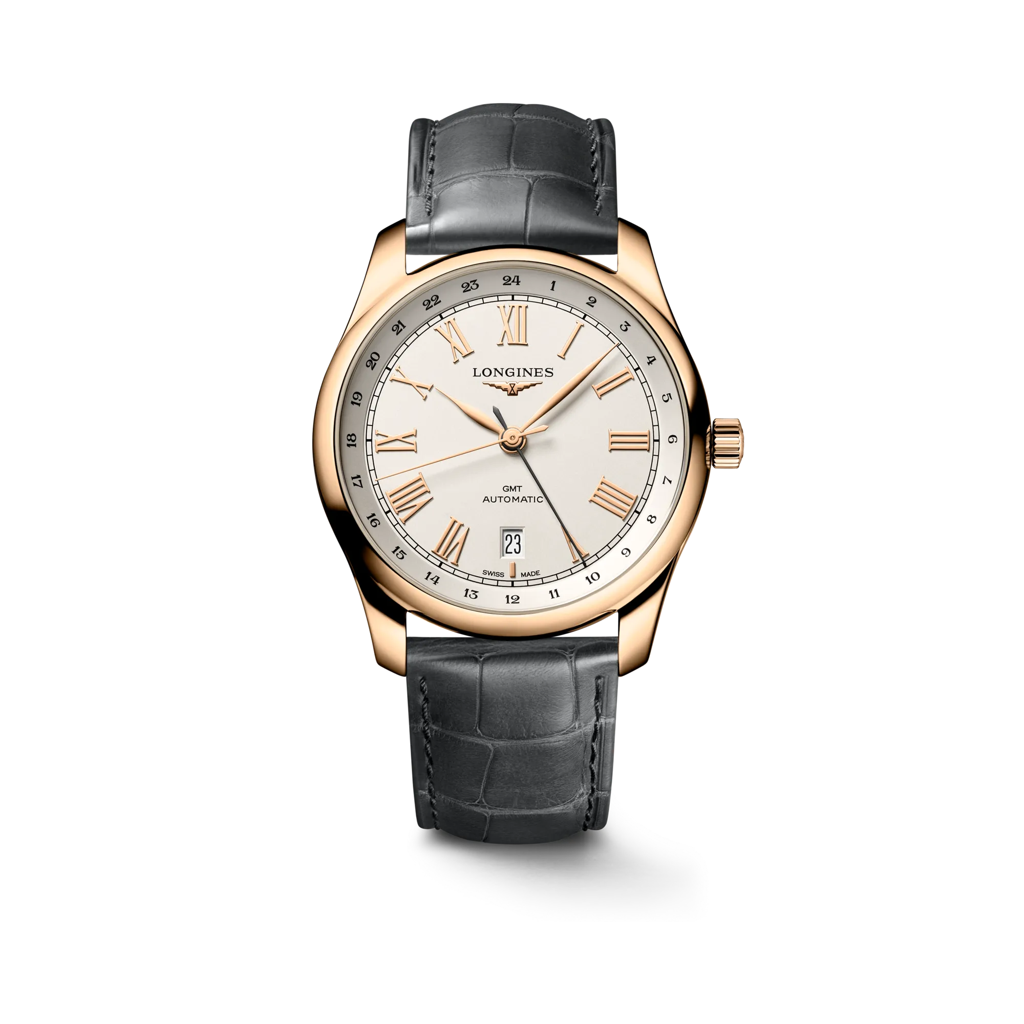 Longines Master Collection GMT Otomatik Gümüş L28448712