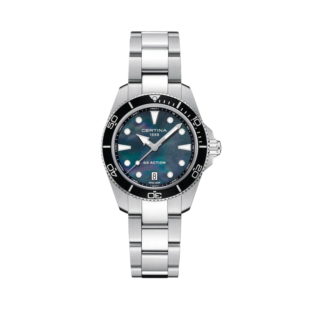 Certina DS Action 34.5mm Mother Of Pearl C0482101112100