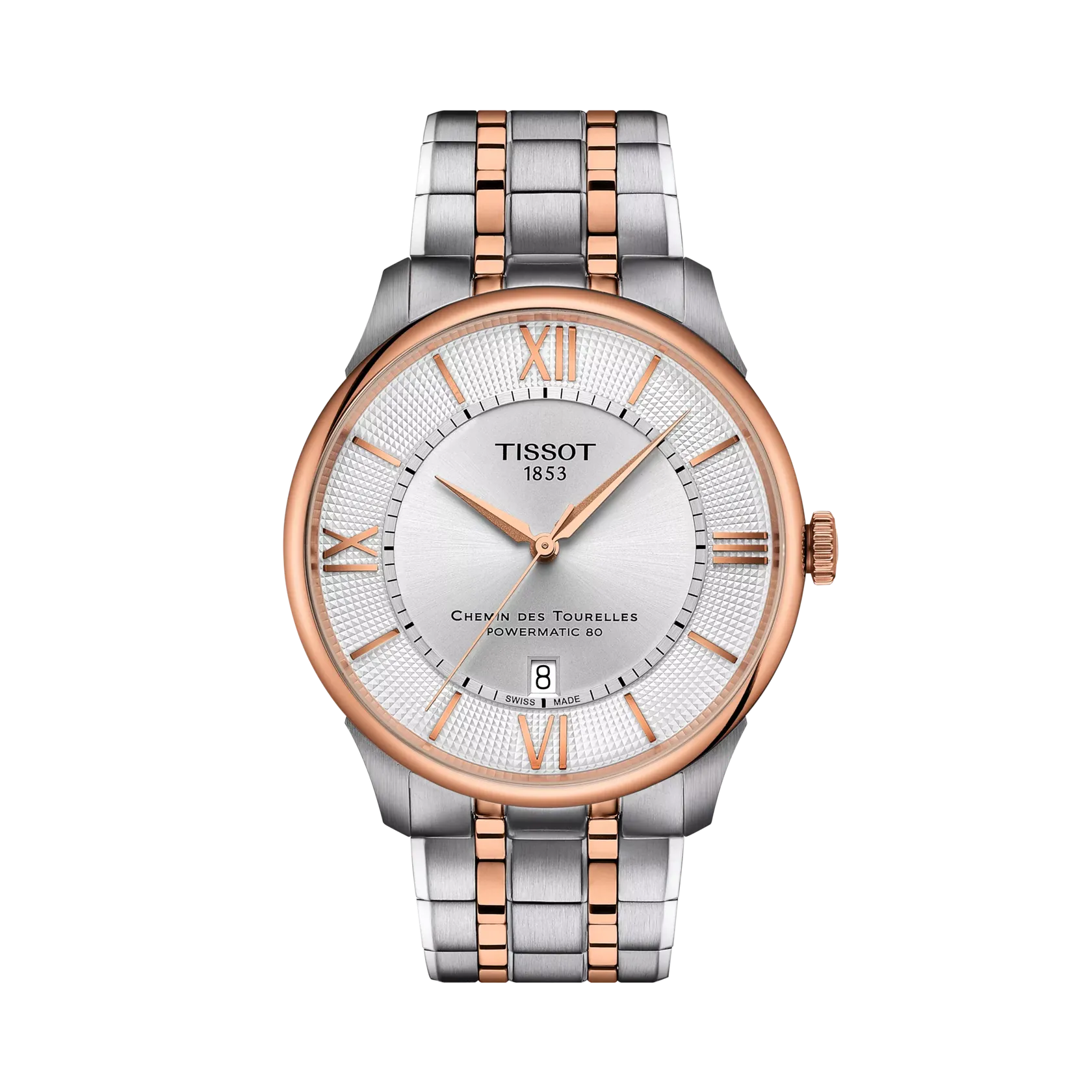 Tissot Chemin Des Tourelles Gümüş Otomatik T1394072203800