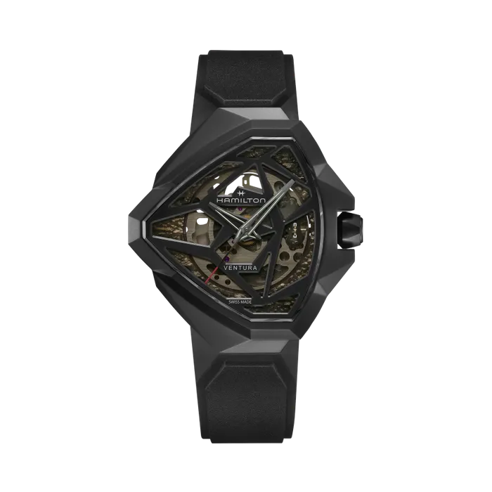 Hamilton Ventura Edge Skeleton Otomatik Siyah H24645330