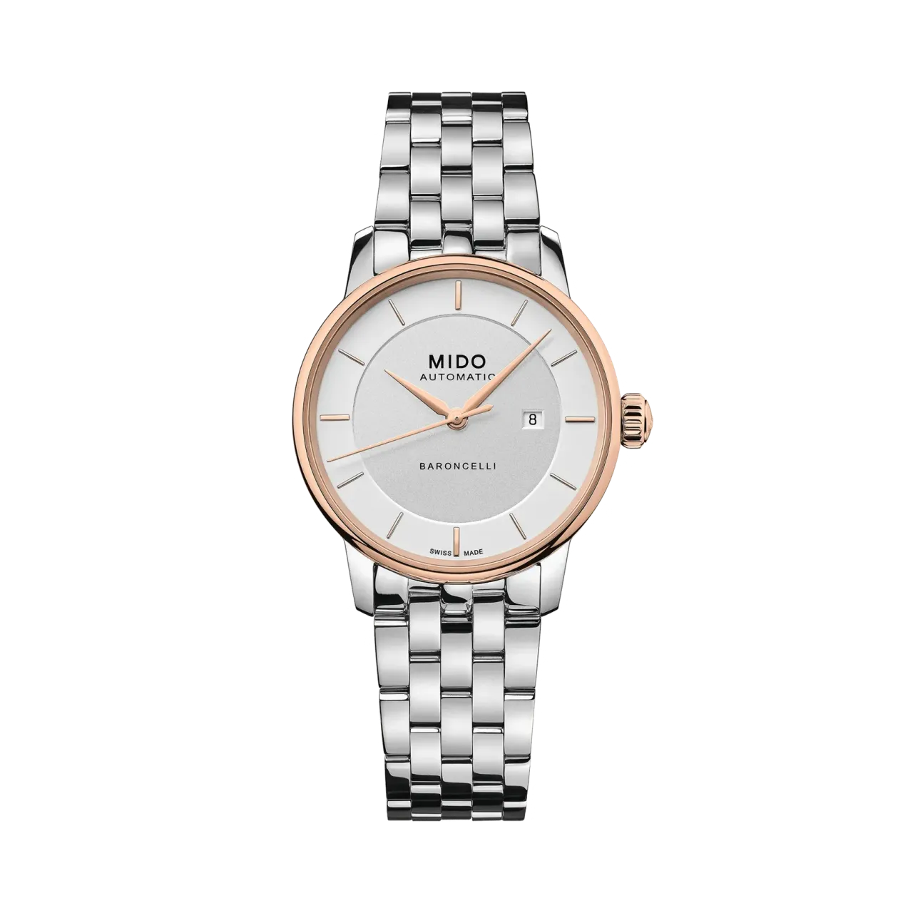 Mido Baroncelli Signature Lady Otomatik Silver M0372072103100