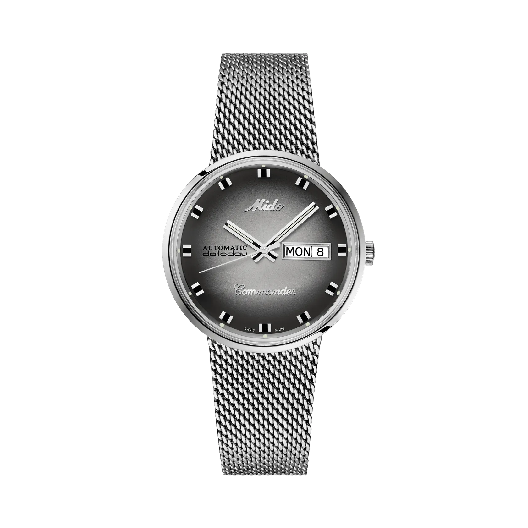 Mido Commander Shade Otomatik Silver M842942711