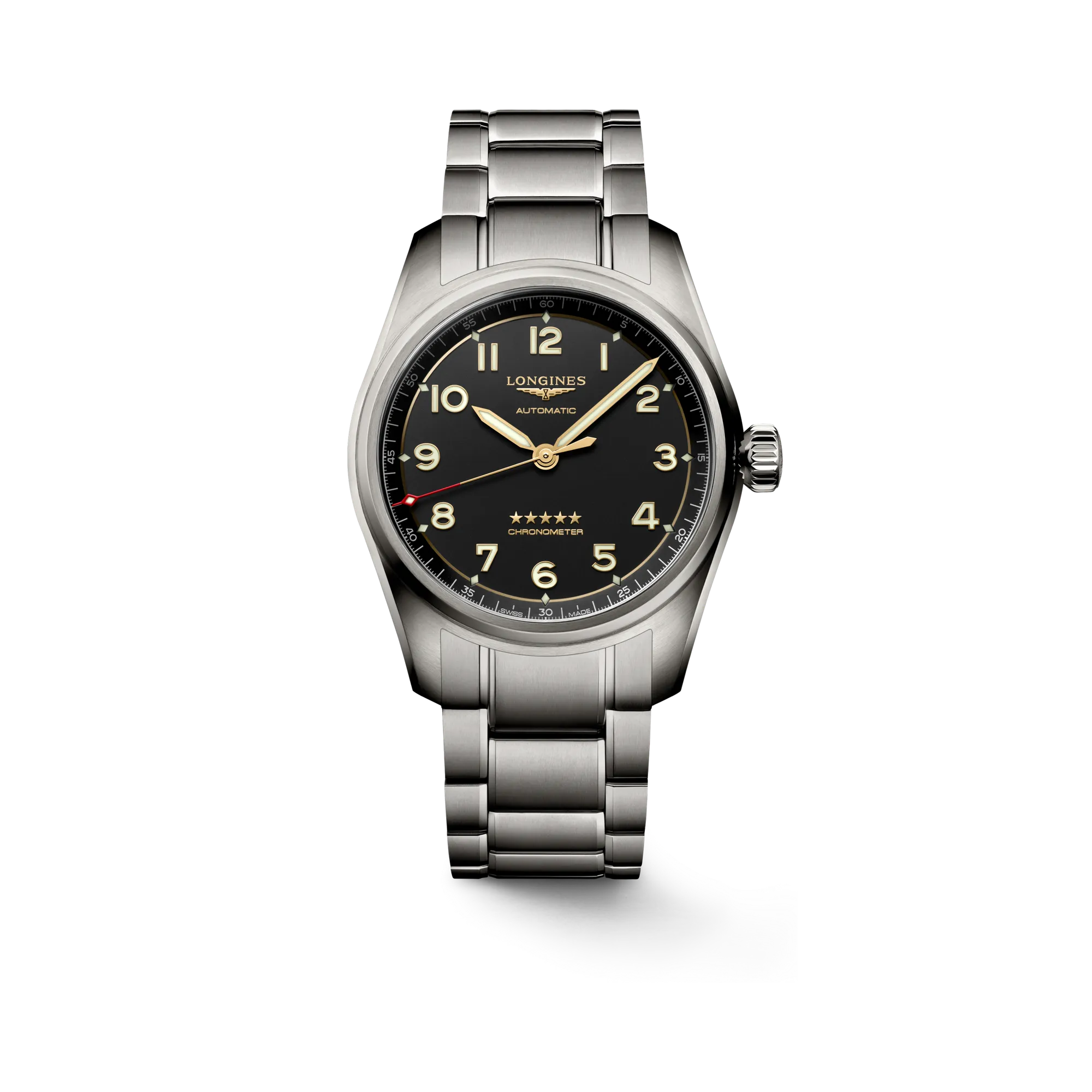 Longines Spirit Otomatik Antrasit L38101536