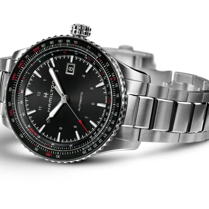 Hamilton Khaki Aviation Converter Auto Black H76615130 detay görseli 2