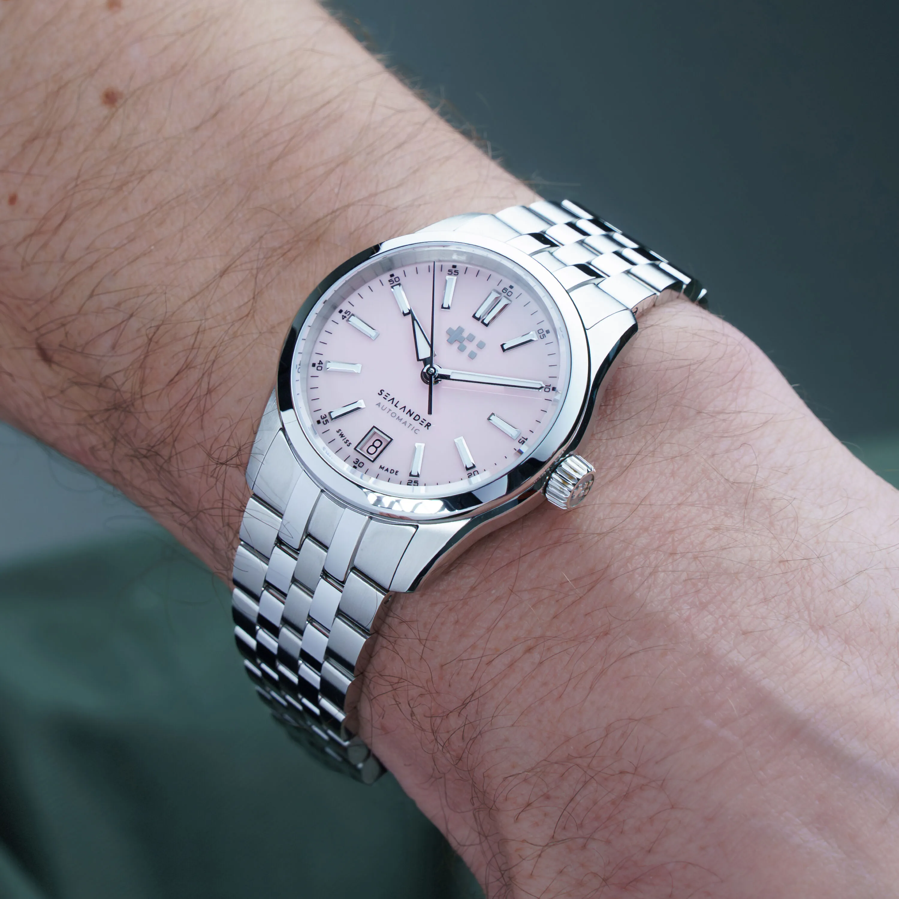Christopher Ward C63 Sealander Automatic Pink C6336ADA4S00P0B1 detay görseli 1