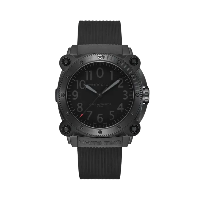 Hamilton Khaki Navy BeLOWZERO Auto Limited Edition Otomatik Siyah H78505332