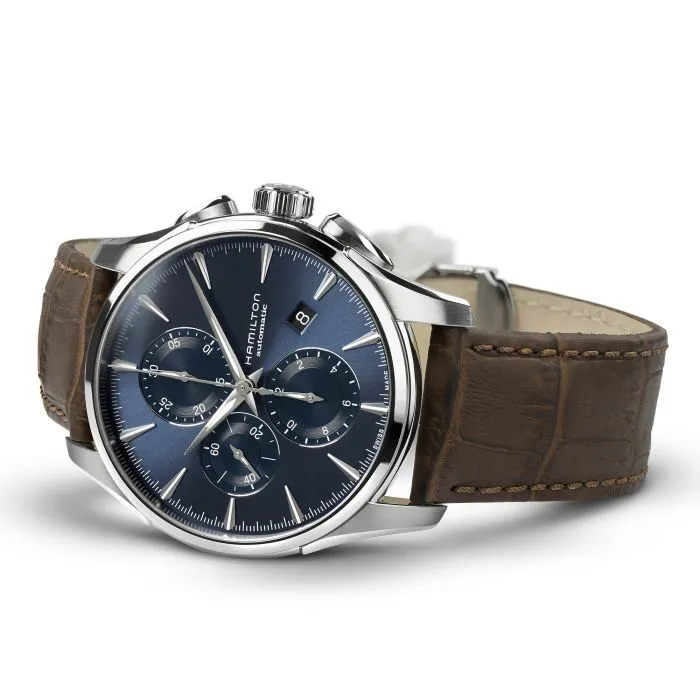Hamilton Jazzmaster Auto Chrono Blue H32586541 detay görseli 5