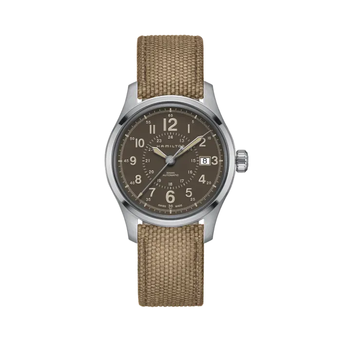Hamilton Khaki Field Otomatik Kahverengi H70305993