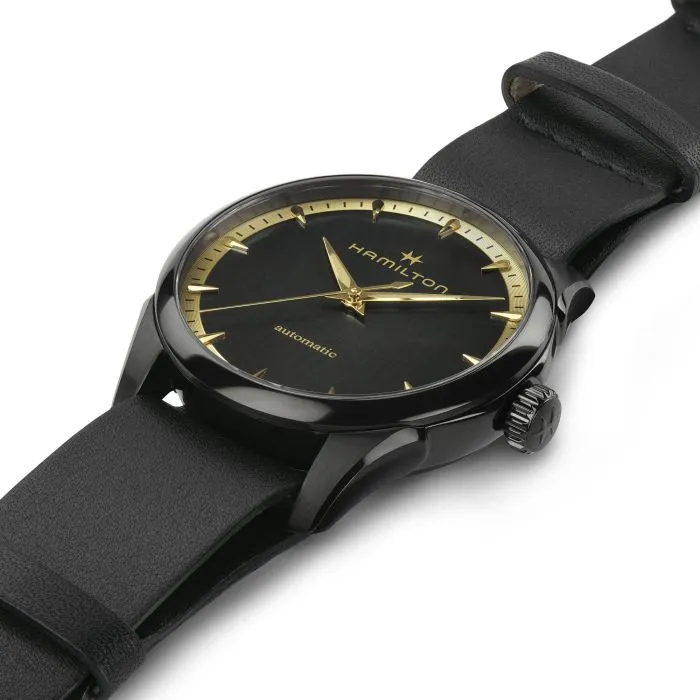 Hamilton Jazzmaster Auto Siyah H32255730 detay görseli 1