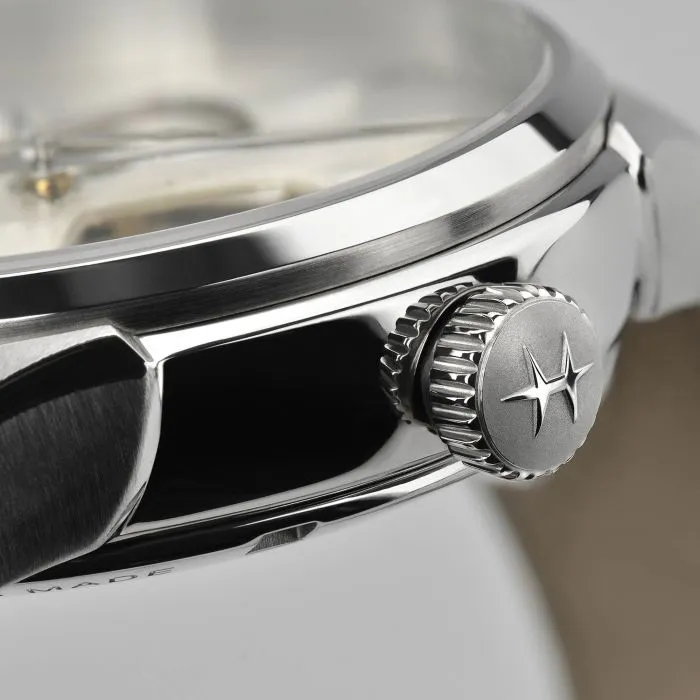Hamilton Jazzmaster Open Heart Auto Otomatik Mother Of Pearl H32115991 detay görseli 3