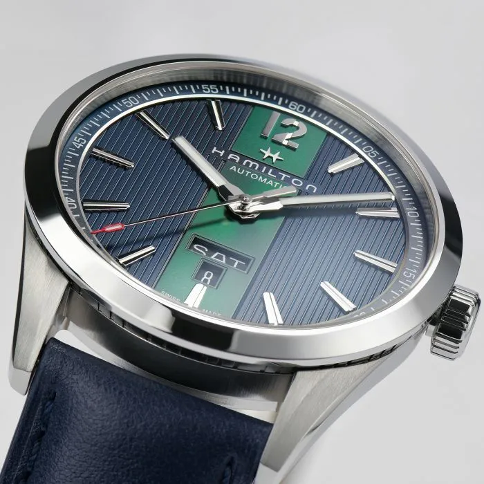 Hamilton Broadway Day Date Auto Otomatik Mavi H43515641 detay görseli 1