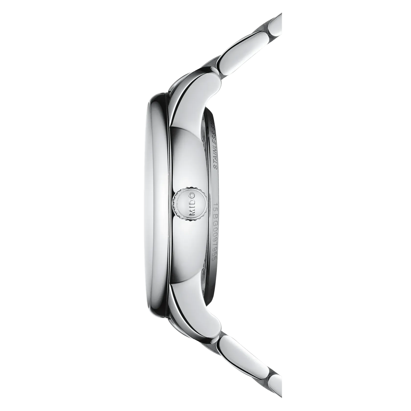 Mido Baroncelli Diamonds Otomatik Gümüş M0072071103800 detay görseli 2