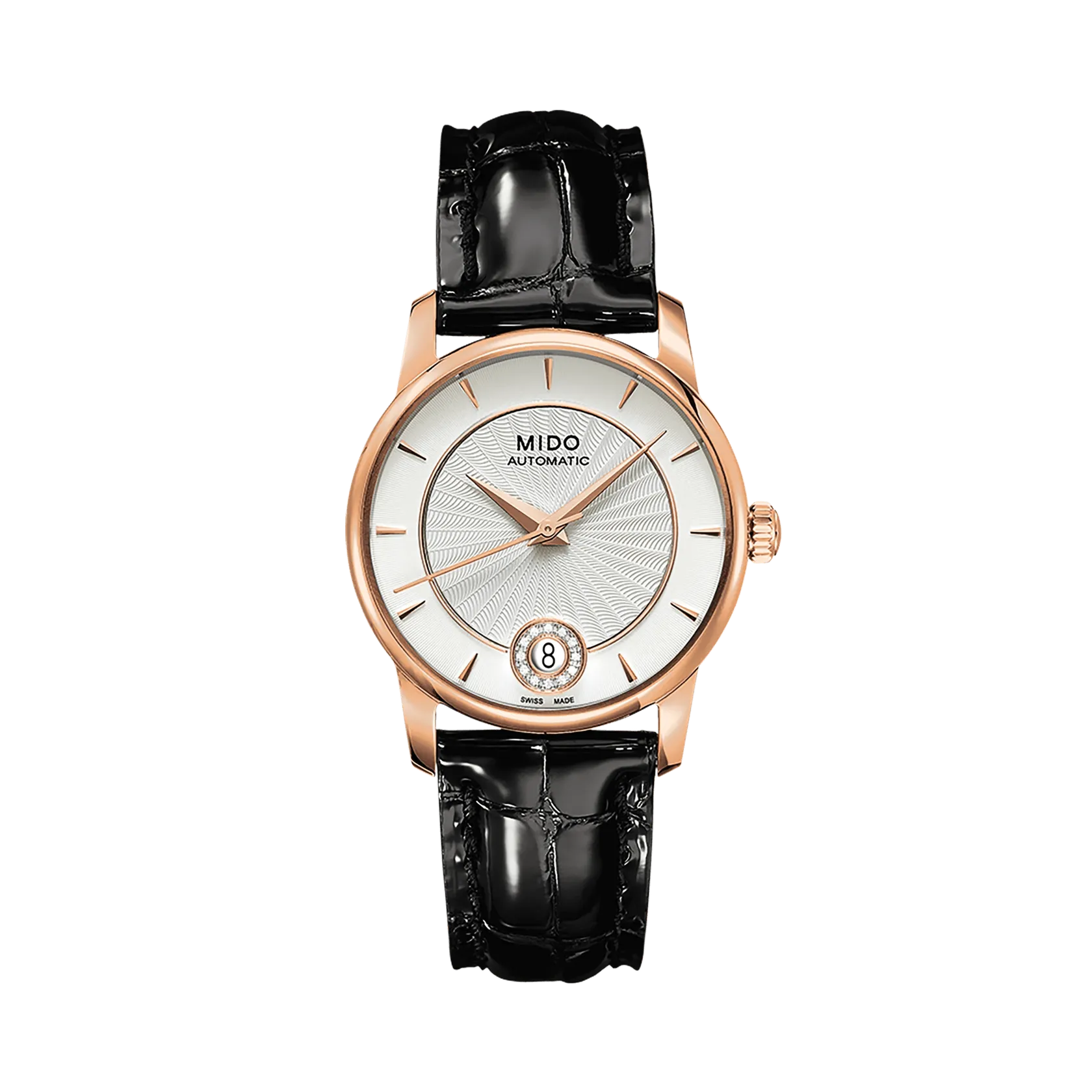Mido Baroncelli Diamonds Otomatik Silver M0072073603600