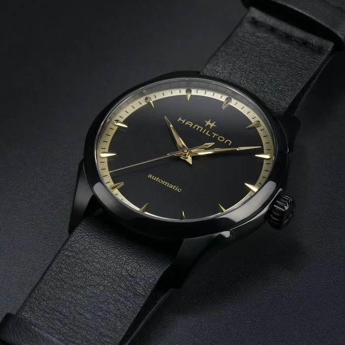 Hamilton Jazzmaster Auto Siyah H32255730 detay görseli 4