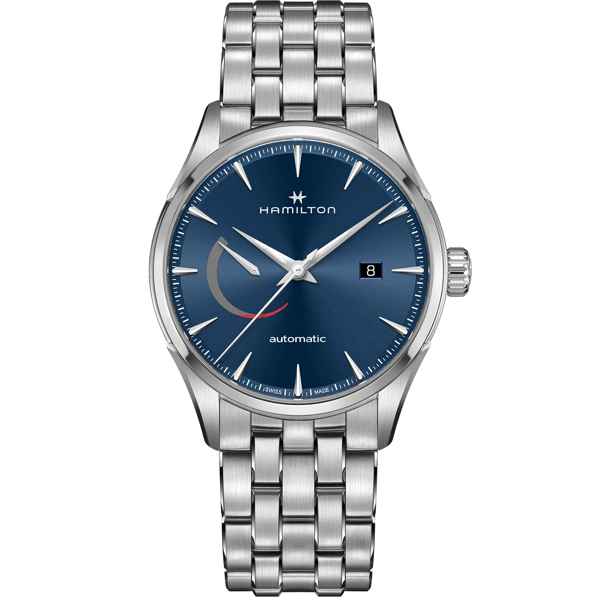 Hamilton Jazzmaster Power Reserve Auto Otomatik Mavi H32635141 detay görseli 1