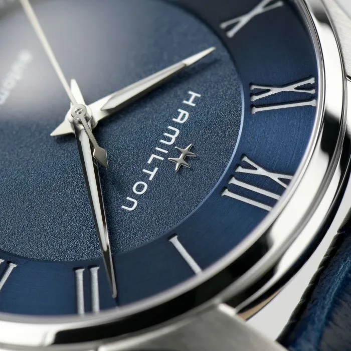 Hamilton Jazzmaster Auto Otomatik Mavi H42535640 detay görseli 2