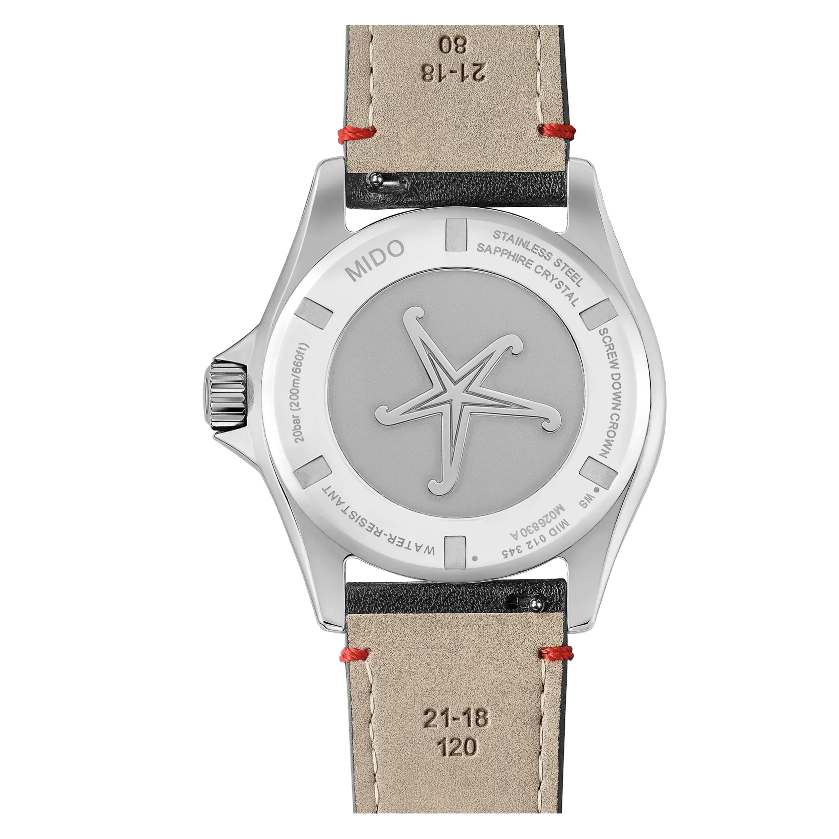 Mido Ocean Star Worldtimer Otomatik Silver M0268301603000 detay görseli 2