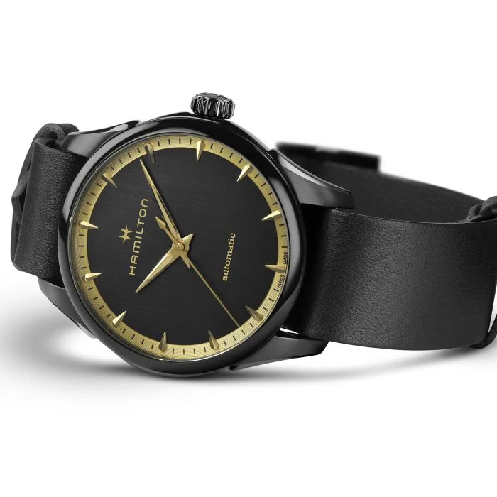 Hamilton Jazzmaster Auto Siyah H32255730 detay görseli 2