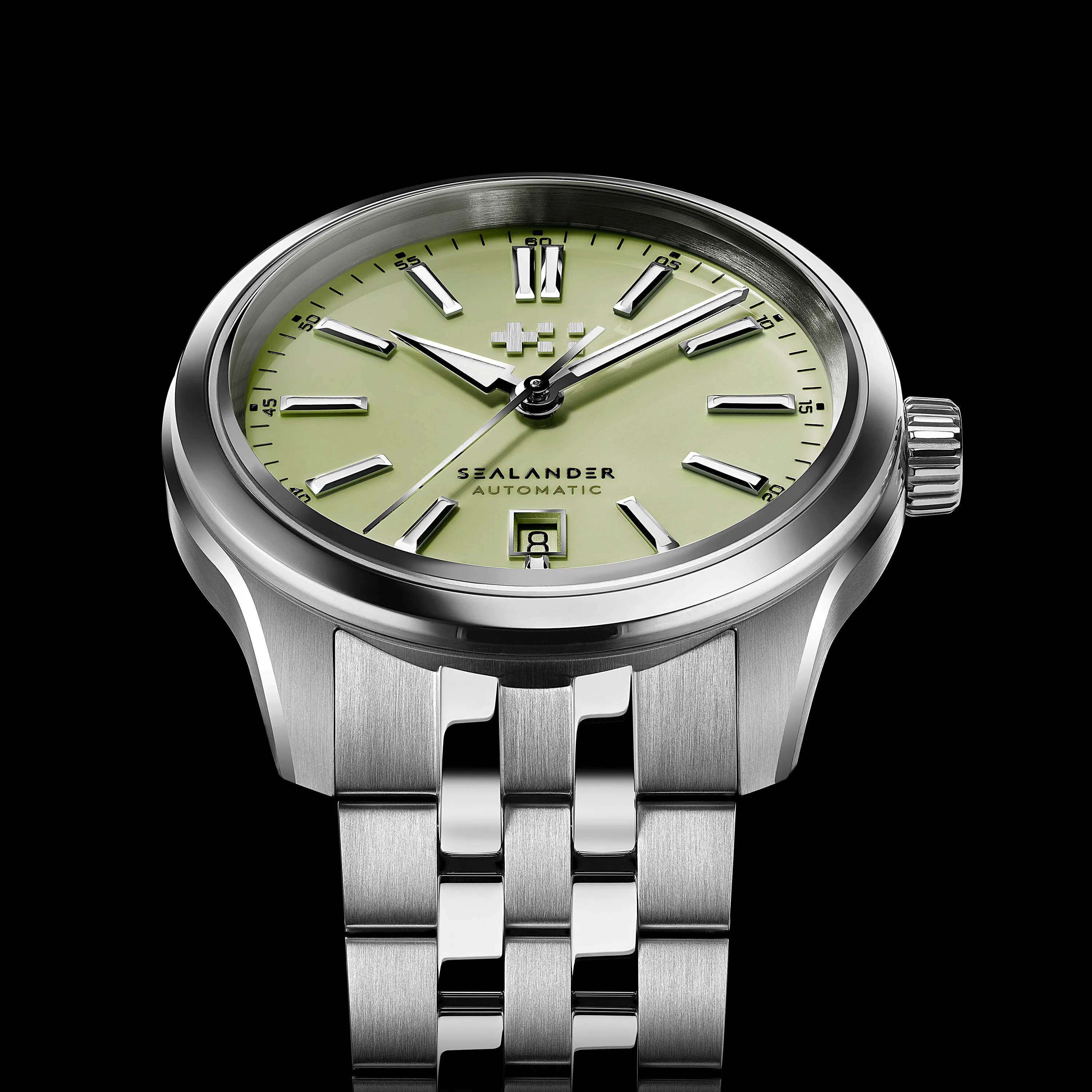 Christopher Ward C63 Sealander Otomatik Pistachio C6339ADA4S00V0B0 detay görseli 4