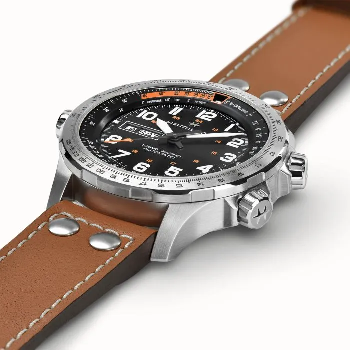 Hamilton Khaki Aviation X-Wind Day Date Auto Black H77755533 detay görseli 1
