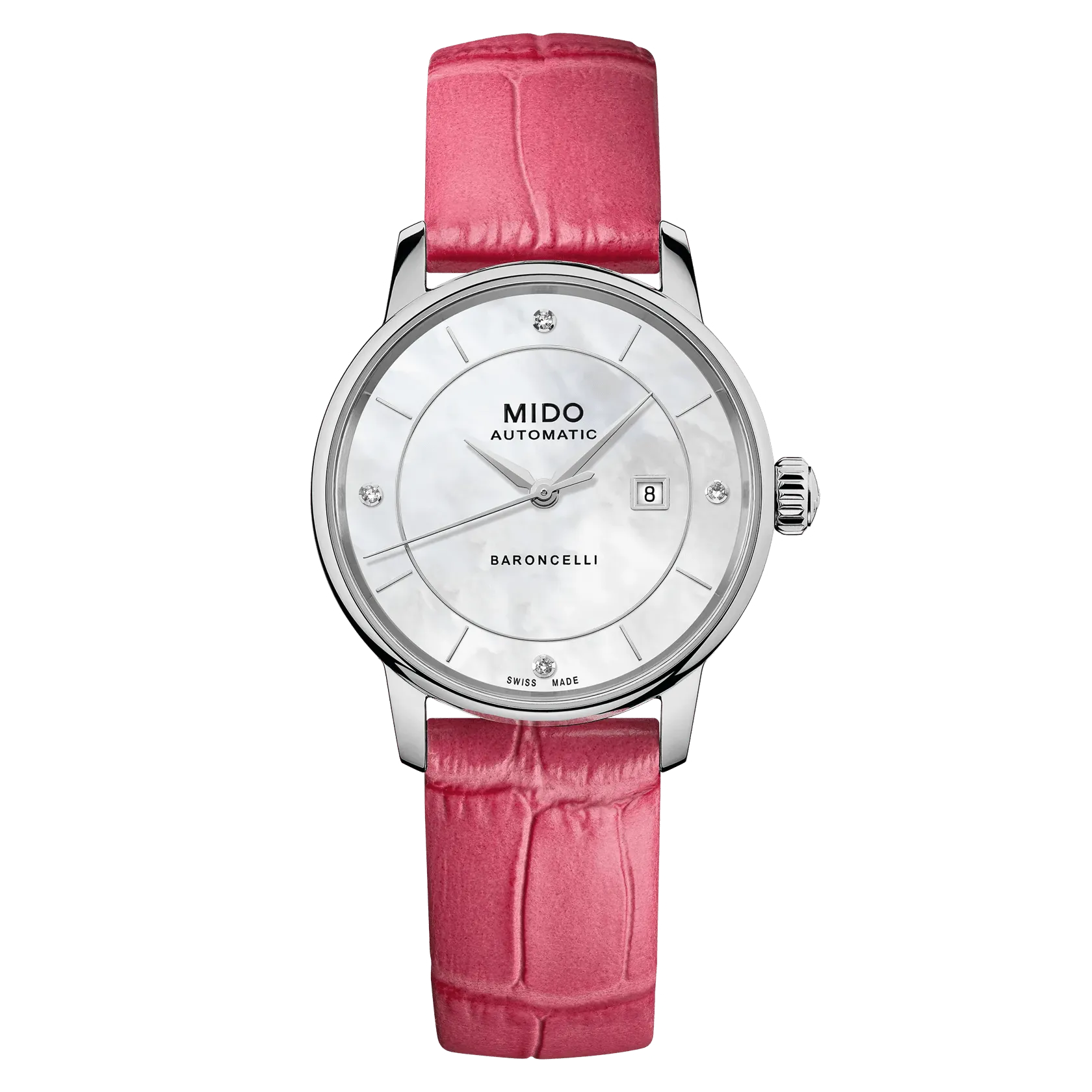 Mido Baroncelli Signature Lady Colours Otomatik M0372071610600 detay görseli 1