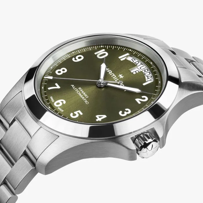 Hamilton Khaki Field King Day-Date Otomatik Yeşil H64475160 detay görseli 1