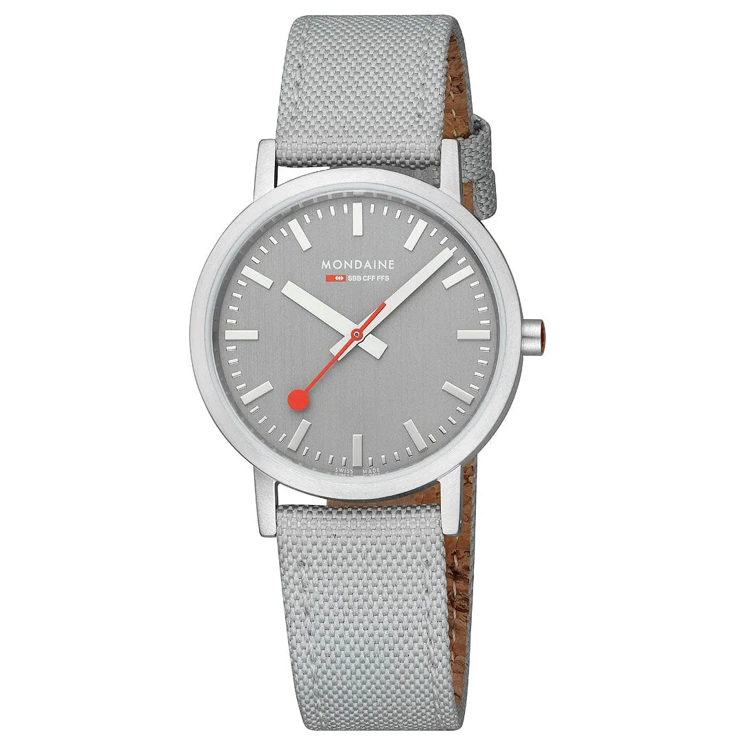 Mondaine Classic Good Gray A6603031480SBH detay görseli 3