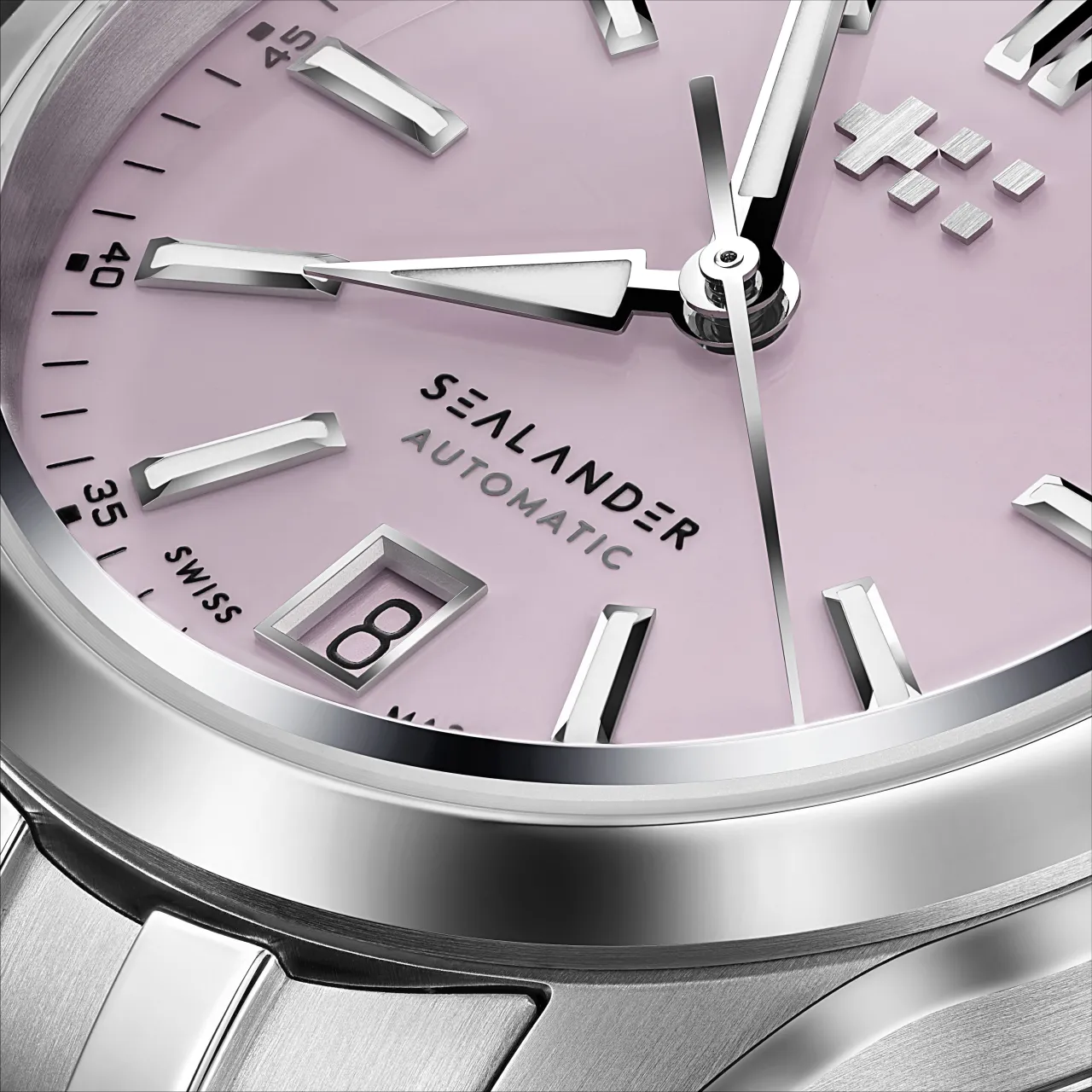 Christopher Ward C63 Sealander Automatic Pink C6336ADA4S00P0B0 detay görseli 3
