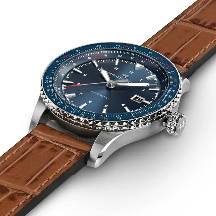 Hamilton Khaki Aviation Converter Auto Otomatik Mavi H76645540 detay görseli 1