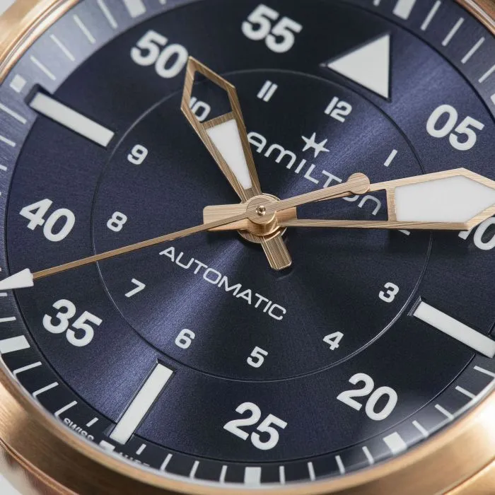 Hamilton Khaki Aviation Pilot Auto Blue H76245840 detay görseli 3