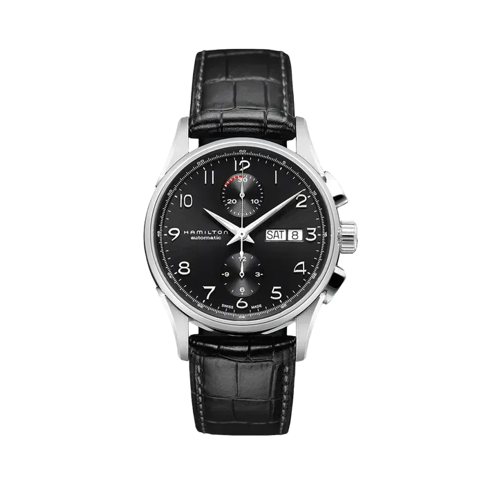 Hamilton Jazzmaster Maestro Auto Chrono Otomatik Siyah H32576735
