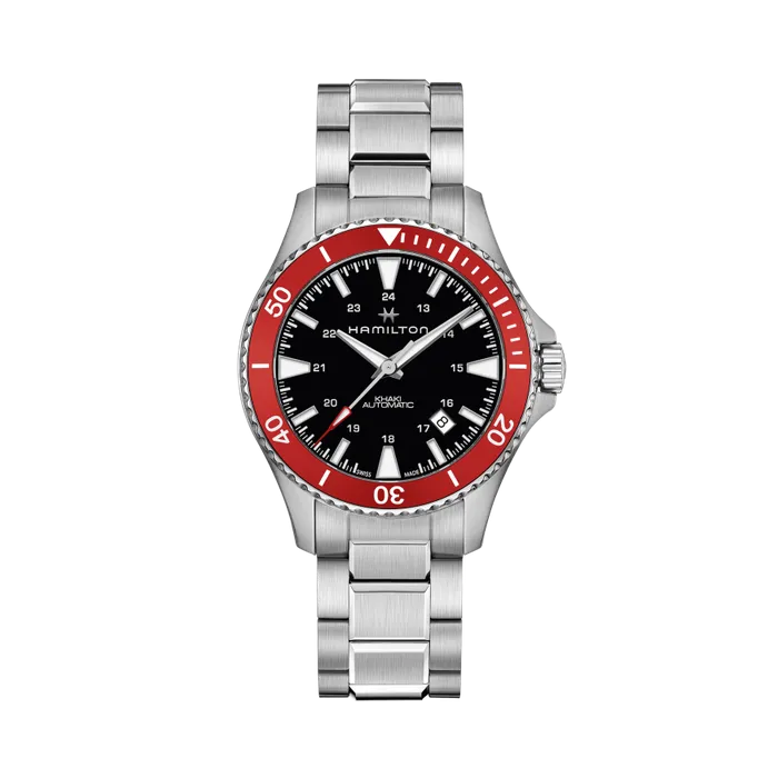 Hamilton Khaki Navy Scuba Otomatik Siyah H82405130