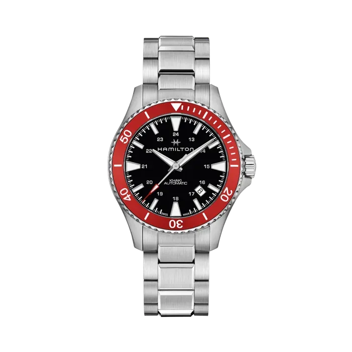 Hamilton Khaki Navy Scuba Otomatik Siyah H82405130