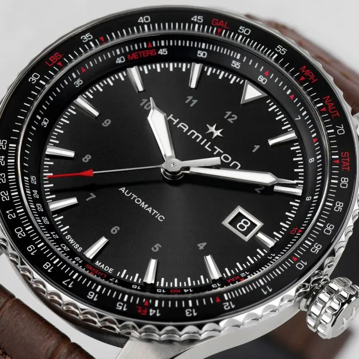 Hamilton Khaki Aviation Converter Auto Siyah H76615530 detay görseli 2