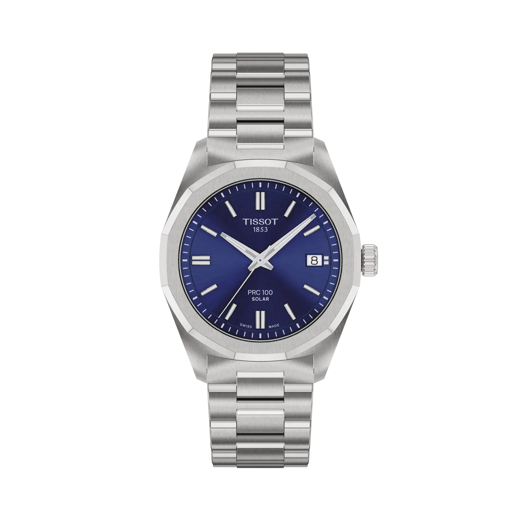 Tissot PRC 100 Solar 34mm Mavi T1518221104100